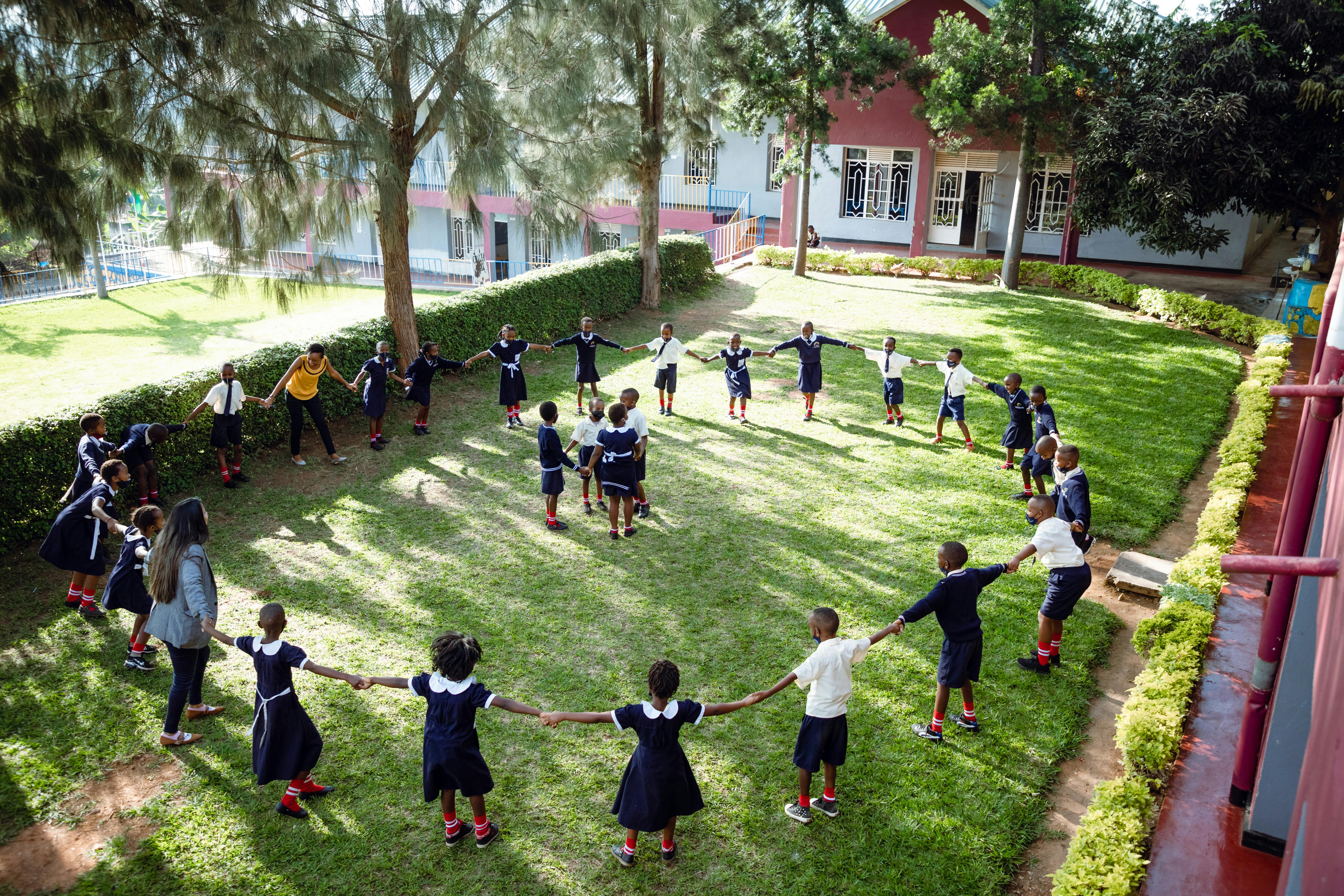 Kids playing